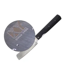 Køkkenkniv - campingkniv - foldbar - rustfrit stål