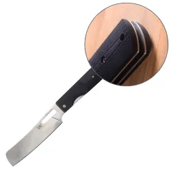 Køkkenkniv - campingkniv - foldbar - rustfrit stål