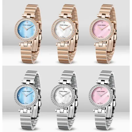 RelojesPAGANI DESIGN - lujoso reloj para mujer - con diamantes - Cuarzo - acero inoxidable