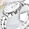 PAGANI DESIGN - luksuriøst dameur - diamanter - keramisk armbånd - vandtæt