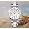 PAGANI DESIGN - luksuriøst dameur - diamanter - keramisk armbånd - vandtæt