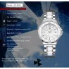 PAGANI DESIGN - luksuriøst dameur - diamanter - keramisk armbånd - vandtæt