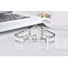 PAGANI DESIGN - luksuriøst dameur - diamanter - keramisk armbånd - vandtæt