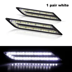 33 SMD LED - DRL billygter - vandtæt - 2 stk