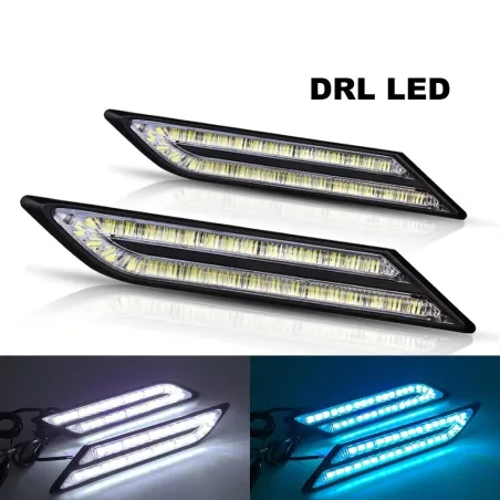 33 SMD LED - DRL billygter - vandtæt - 2 stk