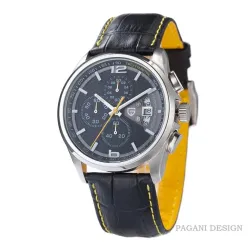 RelojesPAGANI DESIGN - reloj de cuarzo de lujo con correa de piel