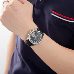 RelojesPAGANI DESIGN - reloj de cuarzo de lujo con correa de piel