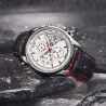 PAGANI DESIGN - luxe quartz horloge met leren bandHorloges