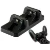 Playstation 4 trådlös handkontroll - dubbel laddare - USB - LED - PS4