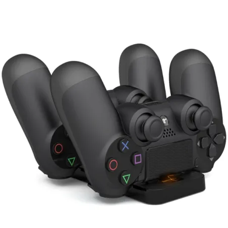 Playstation 4 wireless controller - double charger - USB - LED - PS4Chargers