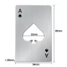 Ess-kort - aluminiumsflaskeåpner - kredittkortformat