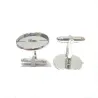 Fotball / basketball / baseball / volleyball - runde mansjettknapper i glass