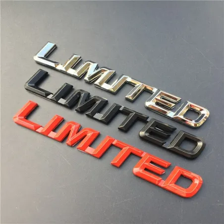 LIMITED - metallemblem - bilklistremerke