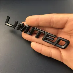 LIMITED - metallemblem - bilklistremerke
