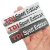 PegatinasTDI SPORT EDITION - emblema cromado - pegatina para coche