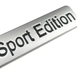 PegatinasTDI SPORT EDITION - emblema cromado - pegatina para coche