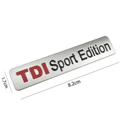 PegatinasTDI SPORT EDITION - emblema cromado - pegatina para coche
