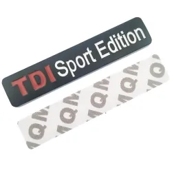 PegatinasTDI SPORT EDITION - emblema cromado - pegatina para coche