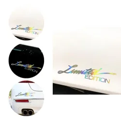 LIMITED EDITION - farverig laserskæring - bilklistermærke