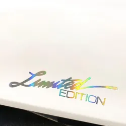 LIMITED EDITION - taglio laser colorato - adesivo per auto