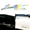 LIMITED EDITION - kolorowe laserowe cięcie - naklejka na samochódNaklejki