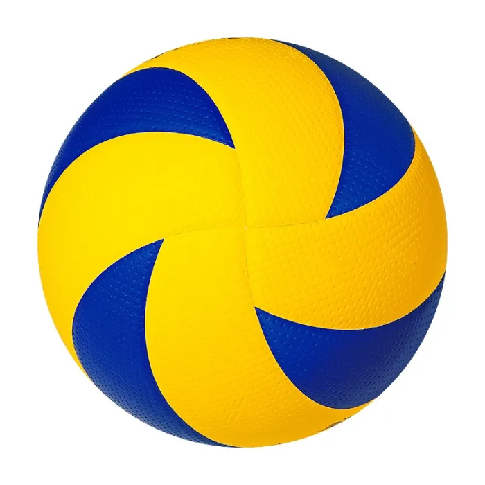 Ballon de beach-volley bleu-jaune