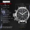 RelojesPAGANI DESIGN - reloj deportivo para hombre - cuarzo - resistente al agua - correa de piel