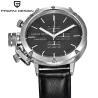 PAGANI DESIGN - relógio esportivo para homem - Quartz - impermeável - pulseira de couro