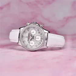 RelojesPAGANI DESIGN - reloj automático de cuarzo - con cristales - espejo de zafiro - correa de piel