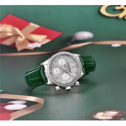 RelojesPAGANI DESIGN - reloj automático de cuarzo - con cristales - espejo de zafiro - correa de piel