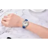 PAGANI DESIGN - relógio Quartz automático - com cristais - espelho de safira - pulseira de couro
