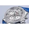 PAGANI DESIGN - relógio Quartz automático - com cristais - espelho de safira - pulseira de couro