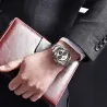 PAGANI DESIGN - herre Quartz ur - kronograf - keramisk bezel - vandtæt - rustfrit stål