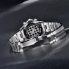 PAGANI DESIGN - herre Quartz ur - kronograf - keramisk bezel - vandtæt - rustfrit stål
