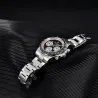 PAGANI DESIGN - herre Quartz ur - kronograf - keramisk bezel - vandtæt - rustfrit stål