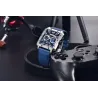 PAGANI DESIGN - sports herreklokke - Quartz - vanntett - rustfritt stål - skjelettracing-serie