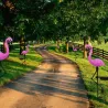 Havesolar lys - LED lampe - vandtæt - flamingo