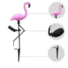 Havesolar lys - LED lampe - vandtæt - flamingo
