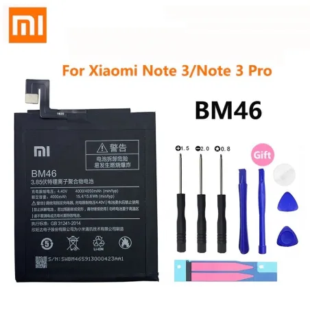 Xiaomi Redmi Note 3 - Note 3 Pro 4000mAh / 4050mAh battery BM46Batteries