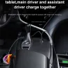 Accesorios de interiorCargador de coche universal - doble USB - carga rápida - aluminio - 4.8A - 5V