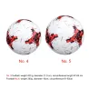 PelotasBalón de fútbol profesional - cuero - impermeable - blanco-rojo - talla 4 - 5