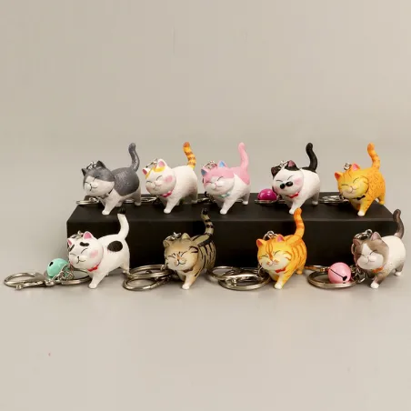 Hars kat - sleutelhangerSleutelhangers