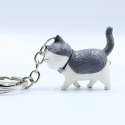Resin cat - keychainKeyrings
