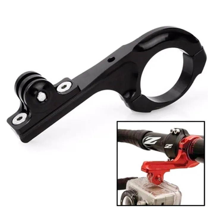 Supporto manubrio lungo in alluminio per GoPro