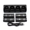 Chargeur manette Wii avec 4 batteries 2800 mAh - dock