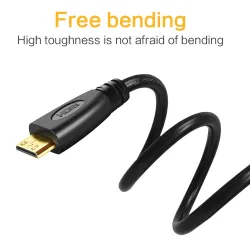 CablesCable mini HDMI a HDMI - 1080P - alta velocidad - conector chapado en oro