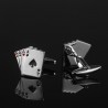 AAAA poker cards cufflinksCufflinks