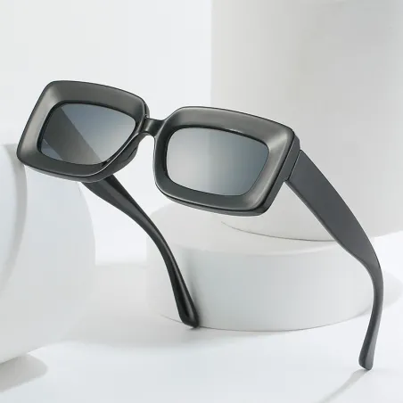 Gafas de solGafas de sol vintage rectangulares - montura grande