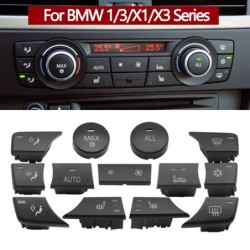 Car dashboard buttons - air conditioning - ventilation control - AC button - for BMW 1 3 X1 X3Interior parts