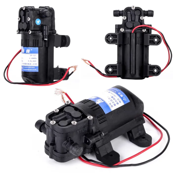 BombasBomba de agua eléctrica de diafragma - DC 12V - 70 PSI - 3.5L/Min